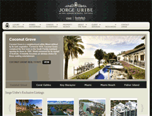 Tablet Screenshot of jorgeuribe.com